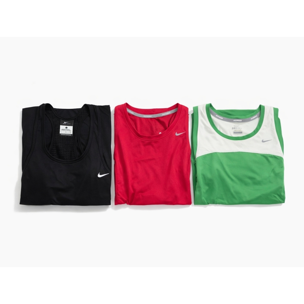 NIKE | Dri-FIT Athletic Tank Top Bundle (3-Piece Set)